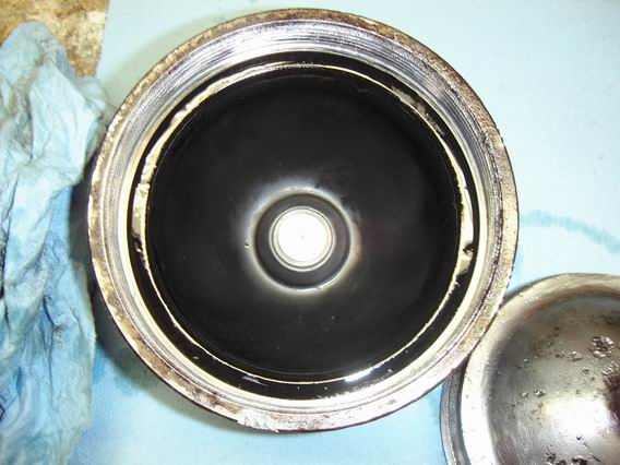 2009-04-03 Debut de remontage sphere accu frein menbrane 19.JPG